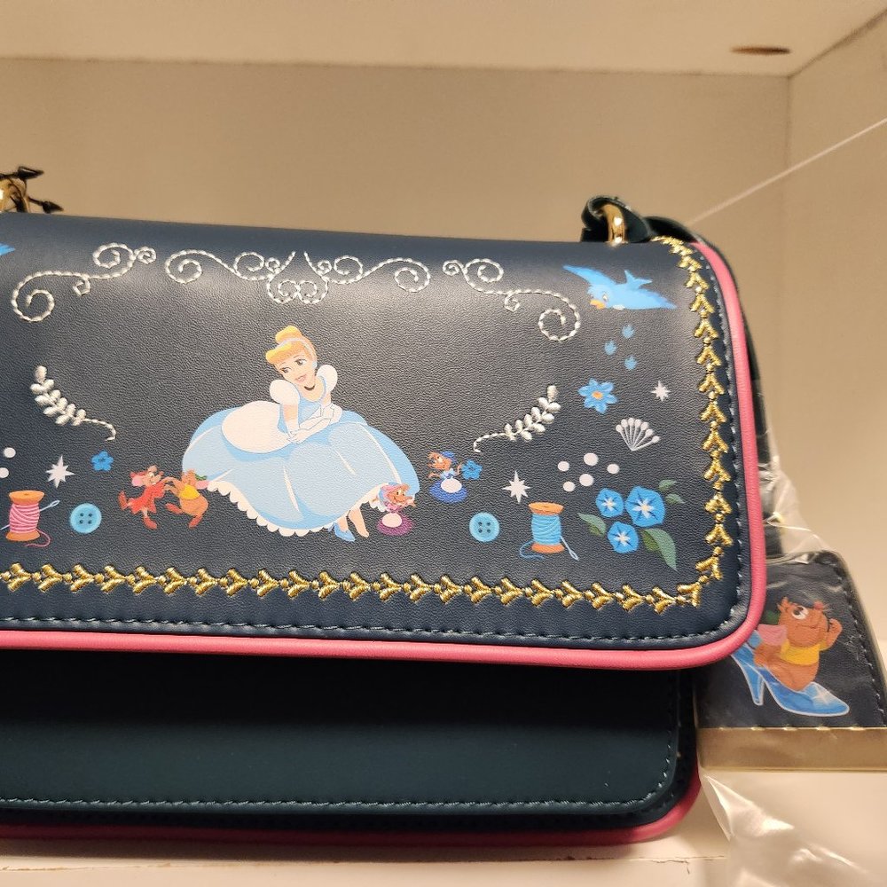 Loungefly Disney Cinderella Storybook Crossbody Bag - BoxLunch Exclusive